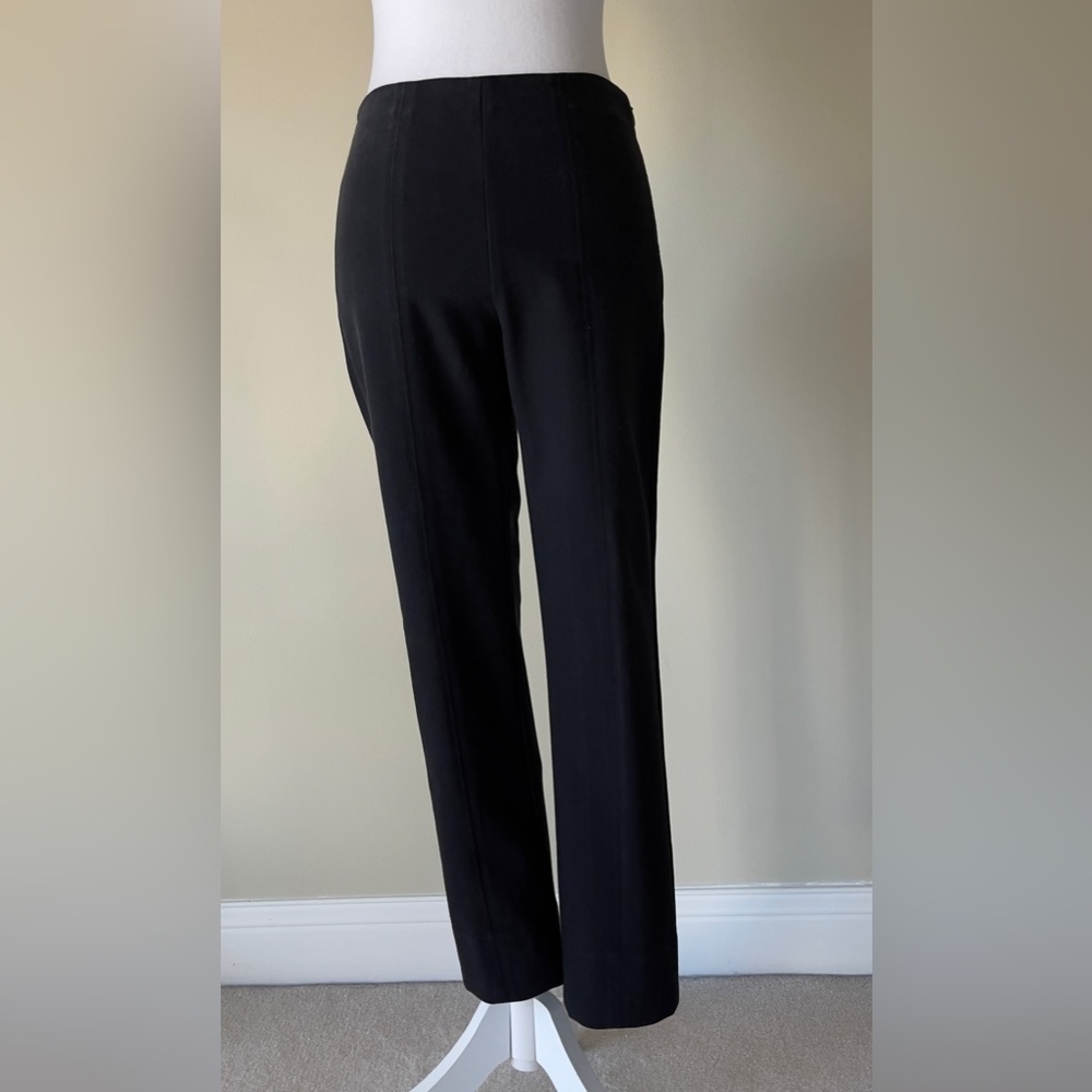 Vince Bobbi High-Rise Stitch-Seam Ponte Black Women’s Legging EUC Size S/P